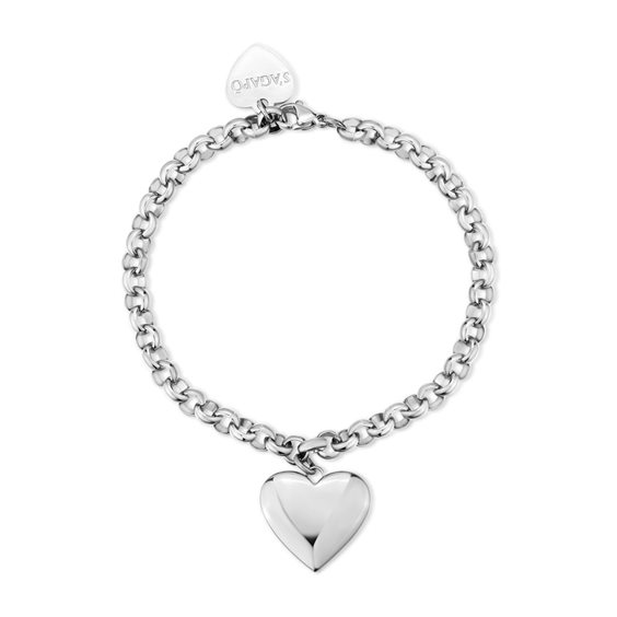 Bracelet Sagapo Woman in Steel SSE19 - SSE19